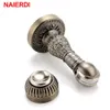 Naierdi Bronze Retro Design Zink Eloy Magnetic Door Stop Stopper Holder Catch Floor Montering med skruvar för familjens hem etc. 20101310J