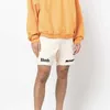 Designer Clothing New Summer Rhude Embroidered Letter Drawstring Sports Shorts High Street Casual Loose Capris Couples Joggers Sportswear Beach fitness outdoor