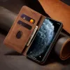 Leather Magnetic Phone Cases For iPhone 15 14 13 12 11 Pro Max XR XS 7 8 Plus Samsung S23 Plus Ultra A73 A53 5G A24 Card Holder Kickstand Shockproof Cover