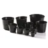 Planters & Pots 100pcs Plastic Nursery Pot Plant Seedling Pouch Holder Raising Bag Nutrition Garden Supplies Dropship232Z