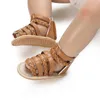 Sandaler Baywell Summer Pu Leather Bow Comfort Style för babyflickor 0-18 månader Skor Beach