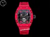 YS Watch Ceramic Shell True Tourbillon Movement Gollhead Series 52-01 50*43*16mm Ruby Bearing Thailand Raw Material Rubber Watchband Men's Watch