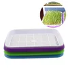 Planters POTS Double-Layer Sprouts Nursery Tray Hydroponics Seed Sprout Trays grönsaker Blomma växt groddbox 5 sets297t