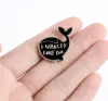 고래 에나멜 핀 Quote I Whaley Love You Badges Brooches for Girl 옷 모자 가방 옷깃 핀 모성 사랑 보석 여성 선물 gd172 ll