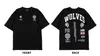 Herren-T-Shirts Darcsport Klassisches T-Shirt mit Wolfskopf-Aufdruck für Damen und Herren, lässig, lockere Passform, amerikanischer Baumwolldruck, Trend mit kurzen Ärmeln