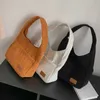 Abendtaschen JIN YIDE Umhängetaschen für Damen 2023 Wintertrends Casual Style Fashion Shopper Cord Shopping Handtaschen Tote Brown