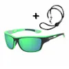 Polariserade solglasögon Mäns körskuggor Male Sun Glasögon Vandring Fiske Classic Sun Glasses UV400 Eyewear Free Lanyard Gifts