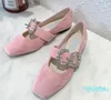 Mode-glitter zilver kristal lovertjes ballerina's dames designer schoenen dames plat