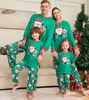 Trajes a juego para la familia Conjunto de pijamas de Navidad familiar Ciervo rojo Madre Niños Adulto Bebé Navidad Trajes a juego para la familia Pijamas de Navidad Ropa familiar 231122