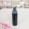 50 ml czarnych butelki z pianki z plastikową pianką butelki z czarną/złotą/srebrną pompą mydło do mydła do mydła do musu kremu bąbelkowe butyka svha