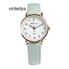 Luxury Watch White Girl Watch For Female Students Middle School High Simple Temperament Night Light Waterproof Silent and Fashionable Women's