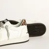 Nya designer män kvinnor casual skor kunder gyllene super stjärna Italien sneakers lyxiga smutsiga paljett vit gör gamla smutsiga sneakers