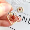 Boucles d'oreilles pendantes KJJEAXCMY Fine Jewelry Natural Agate 925 Sterling Silver Women Support Test Fashion