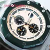 Ap Swiss Luxury Watch Series Royal Oak Offshore Series Model 26400so Material Black Ceramic+precision Steel 44mm Automatic Mechanical Wrist Watch