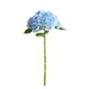 Decorative Flowers Imitation Flower Large Hydrangea Realistic And Moisturizing El Wedding Decoration Artificial