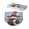 Party Favor 10st Volwassen Kerst Gedrukt Masker Wegwerpmasker Ademend Voorkomen Huidvriendelijke Melt Blown Stof Cap 28 Stijlen