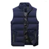 Gilet da uomo Quick Dry Great Stand Collar Gilet da uomo All Match Gilet invernale Cerniera per esterni