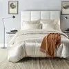 Bedding sets High end solid rayon satin oversized bedding luxurious home single and double layer down duvet cover set silk comfortable pillowcase 231121