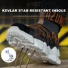 Dress Shoes Indestructible Safety Work With Steel Toe Cap Breathable Outdoor Sports Boots Sneakers Security Construction 230421