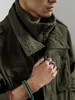 Men's Jackets Men's M-65 Jacket Loose Armbands Double Collar Military Tactical Style Classic Male Outfits 230422