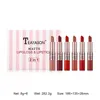 Double tête antiadhésive tasse mat brouillard visage brillant à lèvres deux pâte 6 ensembles rouge à lèvres femme Lip Glaze ensemble