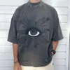 New Fashion Brand HOUSE OF ERRORS New Foam Truth Eye Washed Old Short Sleeve T-shirt