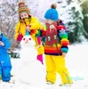 Baretten Winter Warme Sjaal Gebreide Kerstkleding Accessoire Voor Kinderen Kinderen