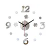 Horloges murales 3D acrylique quartz horloge promotion bricolage numérique drôle cadeau artisanat produits salon Whole170u