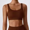 Completo da yoga, bellissimo reggiseno sulla schiena, indossato all'esterno, per la corsa, intimo sportivo, abbigliamento fitness aderente da donna