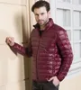 Vestes pour hommes STYLE ULTRA LIGHT SHORT DOWN JACKET Veste matelassée légère à manches longues et à fermeture éclair pour hommes S-6XL 231121