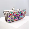 Avondtassen Bling Strass Avondtasje Kristal Diamant Dames Diner Clutch Tas Mode Banket Bruiloft Feest Schouder Handtas Geldzak 231122