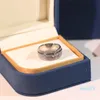 الأزياء البسيطة النمط زوج الحلقة أربعة صف خاتم الماس أزياء خاتم المرأة البسيطة