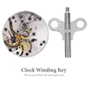 時計アクセサリー2 PCSクロック巻きキーツールスチール修理キーツール壁の頑丈なパーツメジャープロフェッショナル巻き