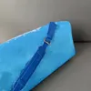 Blue Travel Messenger Designer Leather Shoulder Luggage Bag Genuine Mens Duffel Bags White Cloud Totes Men Fitness Yoga