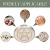 Kaarsenhouders sieraden pentagram decoratieve plaat ijzer huishouden kandelaarde lade
