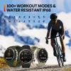 Умные часы Zeblaze Vibe 7 Rugged Smartwatch 1,39-дюймовый цветной IPS-дисплей Прием вызовов Аккумулятор 400 мАч 100 спортивных режимов для Android 231122