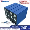 3.2V 240AH LifePo4バッテリー新しいグレードA DIY 12V 24V 48V充電式バッテリーパック