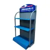 customized Garage Shop Engine Oil Rack Lubricant Promotion 4 Lays Steel Shelf Retail Motor