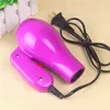 Other Massage Items Mini Professional Hair Dryer Collecting Nozzle 220V US Plug Foldable Travel Household Electric Blower 230906