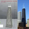 Wysyłka J38 Chicago John Hancock Wire Model ręcznie wykonany ze stali nierdzewnej sztuki