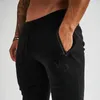 Herrbyxor Gym Jogging Mens Sport Sweatpants Running Men Joggers Cotton Trackpants Slim Fit Bodybuilding Trouser