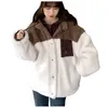 Pelliccia finta da donna 2023 Cappotto elegante Donna Autunno Inverno Caldo morbido con cerniera Giacca in pile femminile Cappotto in peluche Tasca Casual Outwear