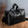 Outdoor Bags Fitness Gym Bag Man Travel PU Leather Sports Handbag Multi-functional Large Capacity Storage Shoulder Trip Xa171wd