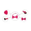 Halsband Bow Tie Justerbar rem för kattkrage hundar Tillbehör Pet Bow Tie Puppy Bowties ZZ