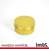 Gold Aluminum Containers Cosmetic Jars Tin for Lip Balm Cream Cosmetic Tea or Tobacco 5ml - 250ml Gcpvq