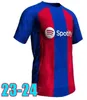 S-4XL 23 24 LEWANDOWSKI PEDRI Soccer Jerseys BARCELONAS 2023 2024 F. DE JONG Fan Player version GAVI Football shirts kit men kids uniform