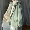 Dames trenchcoats Koreaanse mode lamsfleece bontjas voor heren dames met verdikte casual oversized winterjas met capuchon tieners streetwear