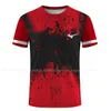 T-shirts voor heren snel droogtafel tenniskleding mannen t-shirt met afdrukken badminton uniformen jongens pakken rapel dames t shirt 230421