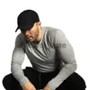 Camisetas para hombres Camisa de manga larga de algodón Hombres Casual Camiseta flaca Gimnasio Fitness Culturismo Entrenamiento Tee Tops Masculino Crossfit Run Ropa de entrenamiento J231121