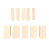 10 Pack Basswood Carving Blocks Kit Whittling Blanks Anfänger unvollendete Holzblock -Kit (5L 5s)